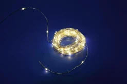 Luces De Navidad>DecoWoerner Cadena De Luces LED Para Exterior, 10 M, plata