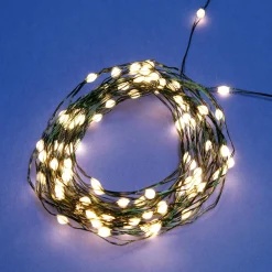 Luces De Navidad>DecoWoerner Cadena De Luces LED XL Con Alambre Para Exteriores, 100 LED, 10 M verde