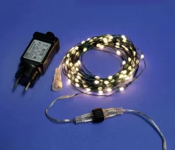Luces De Navidad>DecoWoerner Cadena De Luces LED XL Con Alambre Separable Para Exteriores, 200 LED, 20 M verde