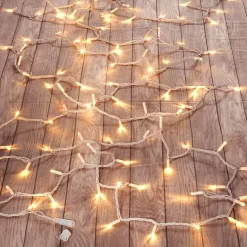 Luces De Navidad>DecoWoerner Cadena De Luz De Bajo Voltaje Blanca 10m IP44 Cálido blanco