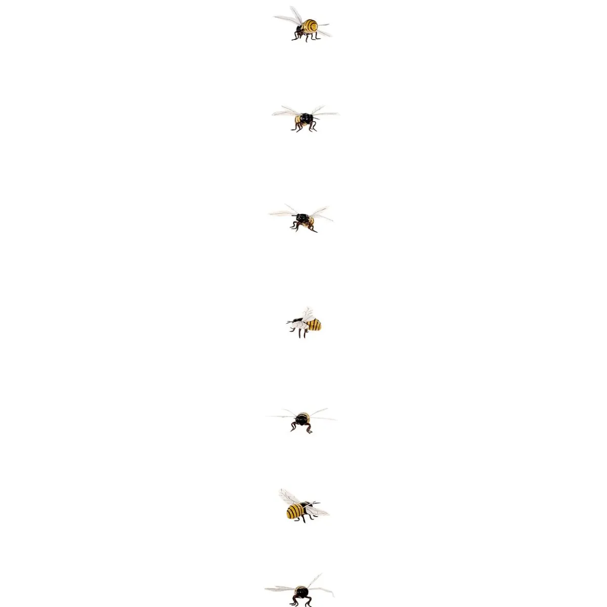 Decoración De Animales|Decoración De Primavera>DecoWoerner Cadena Decorativa De Abejas negro