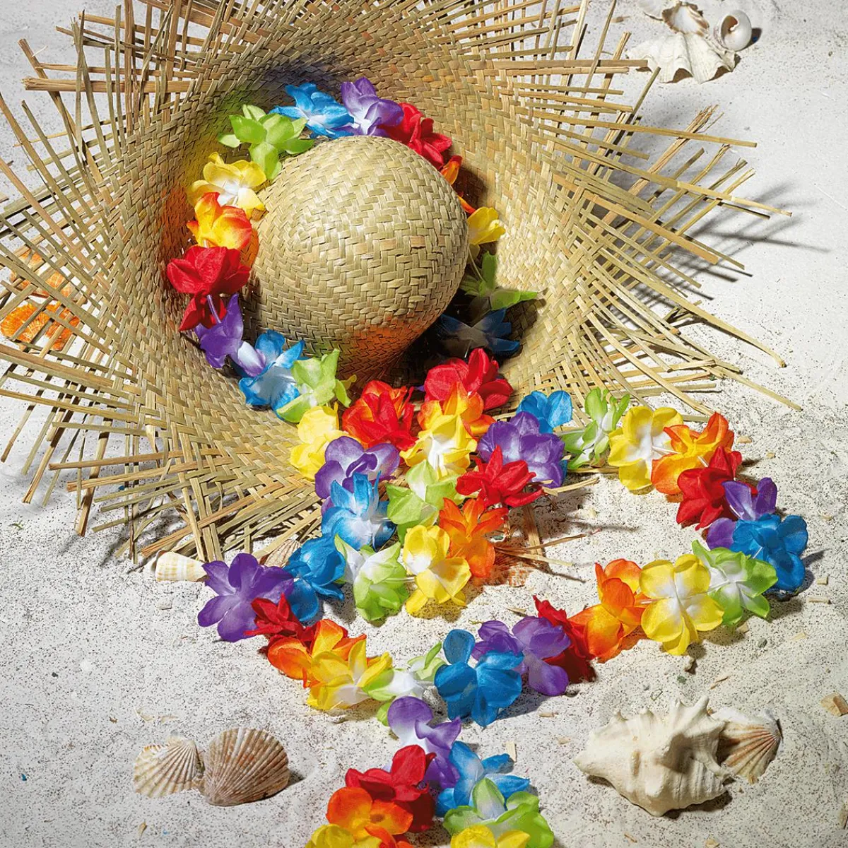 Decoración De Verano>DecoWoerner Cadenas De Flores De Hawaii, 3 Piezas multicolor