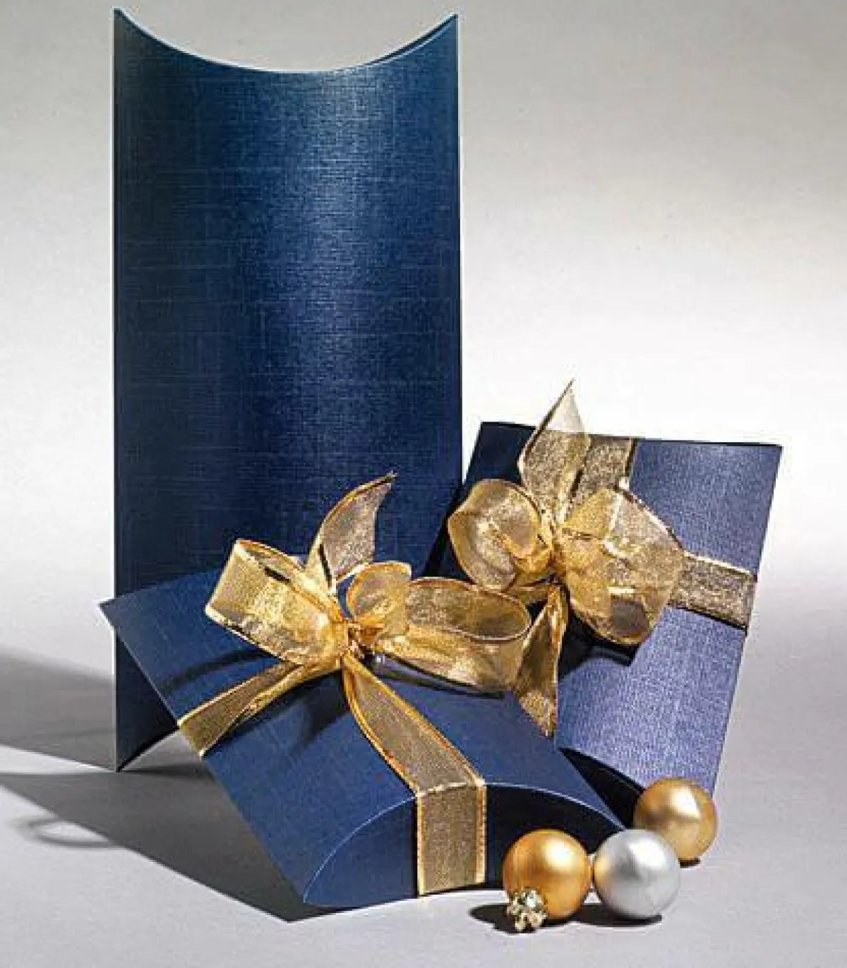 Cajas De Regalo>DecoWoerner Caja Almohada 17 Cm De Largo, azul
