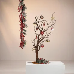 Bolas De Navidad>DecoWoerner Caja De Colgantes De Navidad 25 Piezas 8 Cm Ø rojo