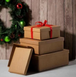 Cajas De Regalo>DecoWoerner Cajas De Cartón De Regalo 45,5 X 32 X 15 Cm 10 Piezas marrón