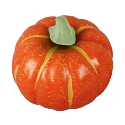 Decoración De Otoño|Verduras Y Hierbas>DecoWoerner Calabaza Decorativa Ø 15 Cm naranja