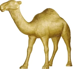 Decoración De Animales>DecoWoerner Camello Decorativo De Altura 250 Cm, oro