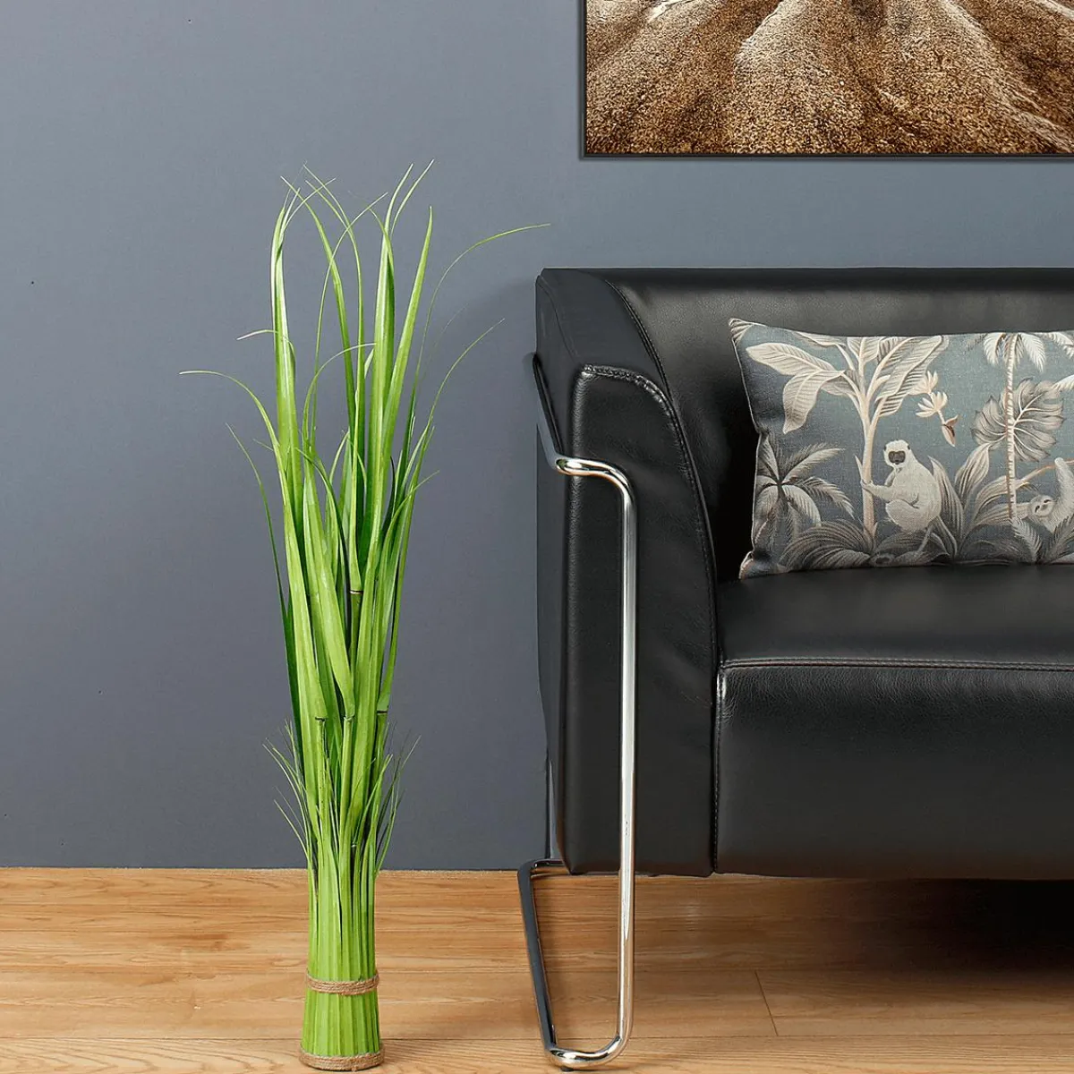 Decoración De Primavera|Hierba Decorativa>DecoWoerner Carrizo Decorativo 90 Cm verde