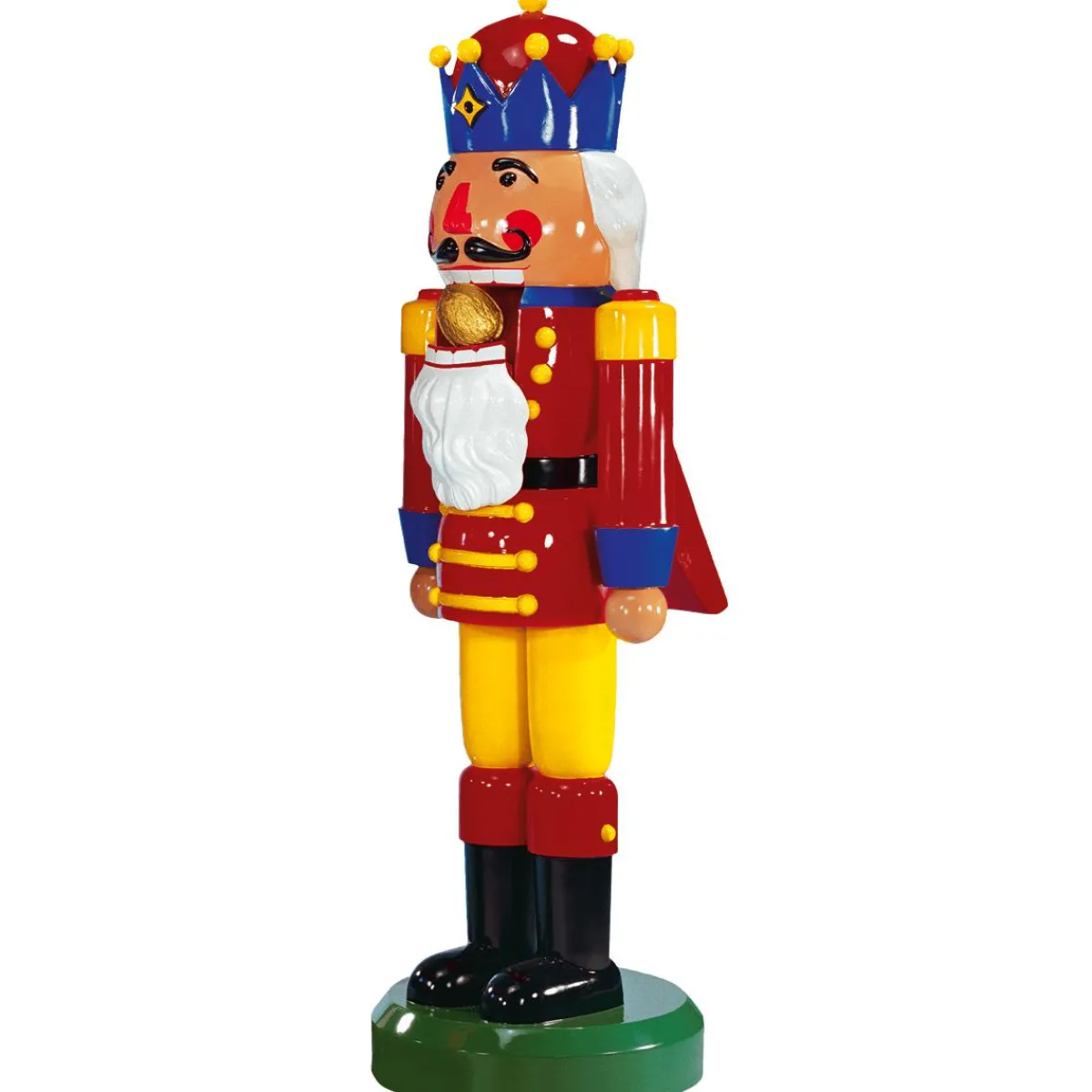 Decoración Navideña Xxl|Figuras De Navidad>DecoWoerner Cascanueces "Rey", 185 Cm multicolor
