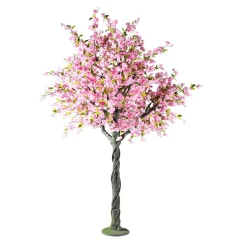 Decoración De Primavera|Árboles Artificiales>DecoWoerner Cerezo Artificial En Flor, 220 Cm, rosa