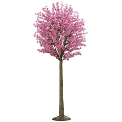 Árboles Artificiales>DecoWoerner Cerezo Artificial En Flor Pálido Con Base De 208 Cm rosa