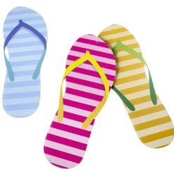 Decoración De Verano>DecoWoerner Chancletas Deco 40 Cm 3 Piezas multicolor