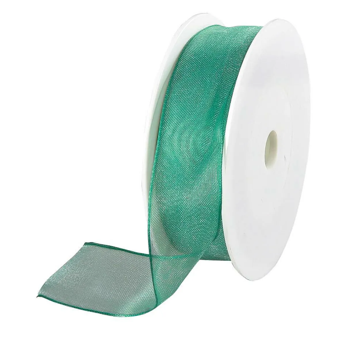 Cintas De Regalo>DecoWoerner Cinta De Chifón Con Alambre, Color , Anchura 25 Mm verde