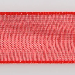 Cintas De Regalo>DecoWoerner Cinta De Gasa Con Orillo 15mm X 50m rojo