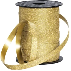 Cintas De Regalo>DecoWoerner Cinta De Poliéster 10 Mm 100 M Dorada oro