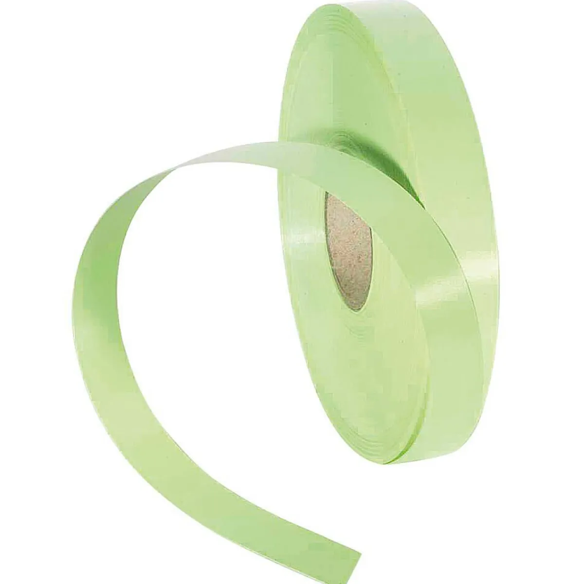 Cintas De Regalo>DecoWoerner Cinta De Poliéster, Anchura De 19 Mm, Blanca verde