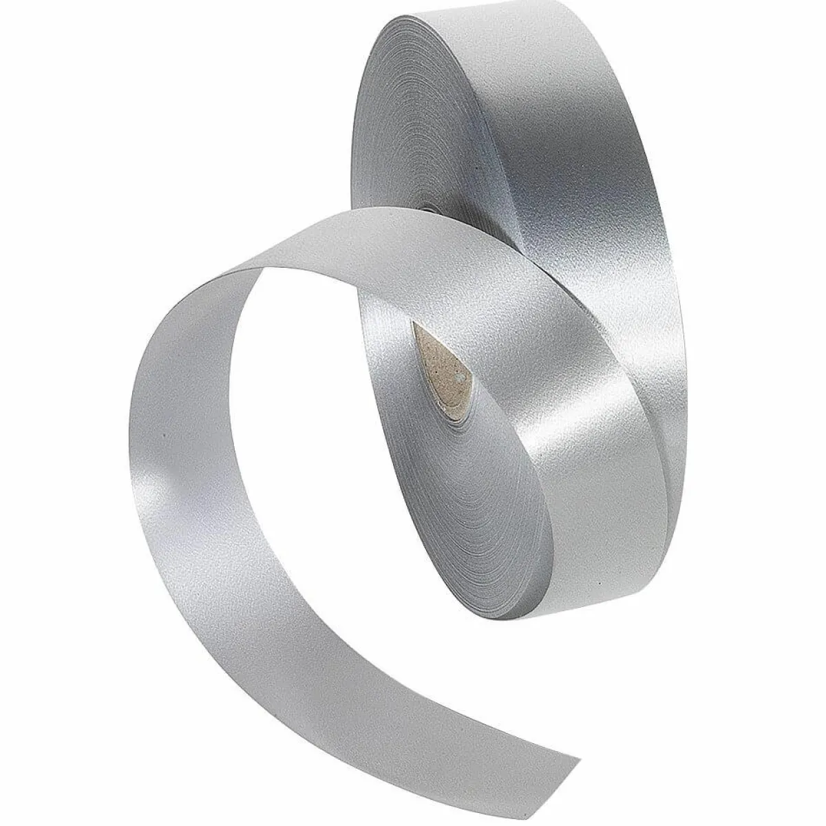 Cintas De Regalo>DecoWoerner Cinta De Poliéster, Anchura De 31 Mm, Color plata