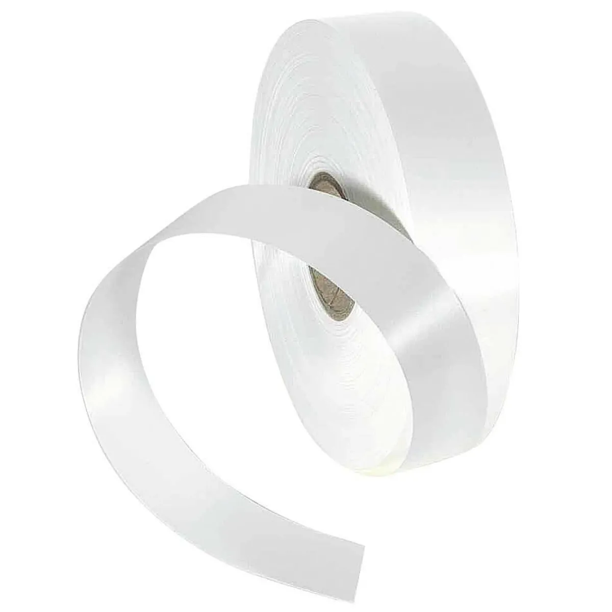 Cintas De Regalo>DecoWoerner Cinta De Poliéster, Anchura De 31 Mm, Blanca blanco