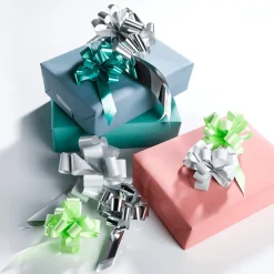 Lazos De Regalo>DecoWoerner Cinta De Regalo, Ø 10 Cm, Color verde