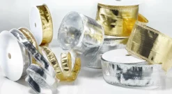 Cintas De Regalo>DecoWoerner Cinta De Regalo, Color Dorado, Anchura 15 Mm oro