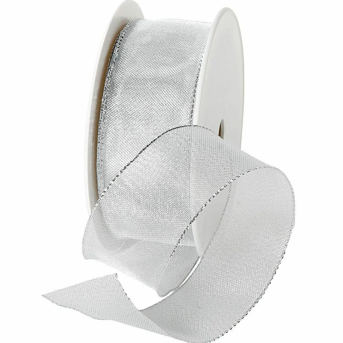 Cintas De Regalo>DecoWoerner Cinta De Regalo, Color Plateado, Anchura 40 Mm plata
