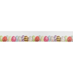 Cintas De Regalo>DecoWoerner Cinta De Regalo De Raso Con Motivo De Huevos De Pascua, 23 Mm, 20 M multicolor