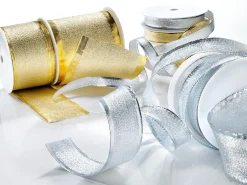 Cintas De Regalo>DecoWoerner Cinta De Regalo "Luxury" 25 Mm X 20 M plata