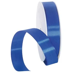 Cintas De Regalo>DecoWoerner Cinta De Tafetán Con Orillo 15 Mm, 50 M, azul