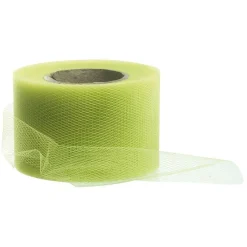 Cintas De Regalo>DecoWoerner Cinta De Tul, Anchura 50 Mm, Color Claro verde