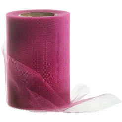 Cintas De Regalo>DecoWoerner Cinta De Tul, Anchura 100 Mm, Color Fucsia rosa