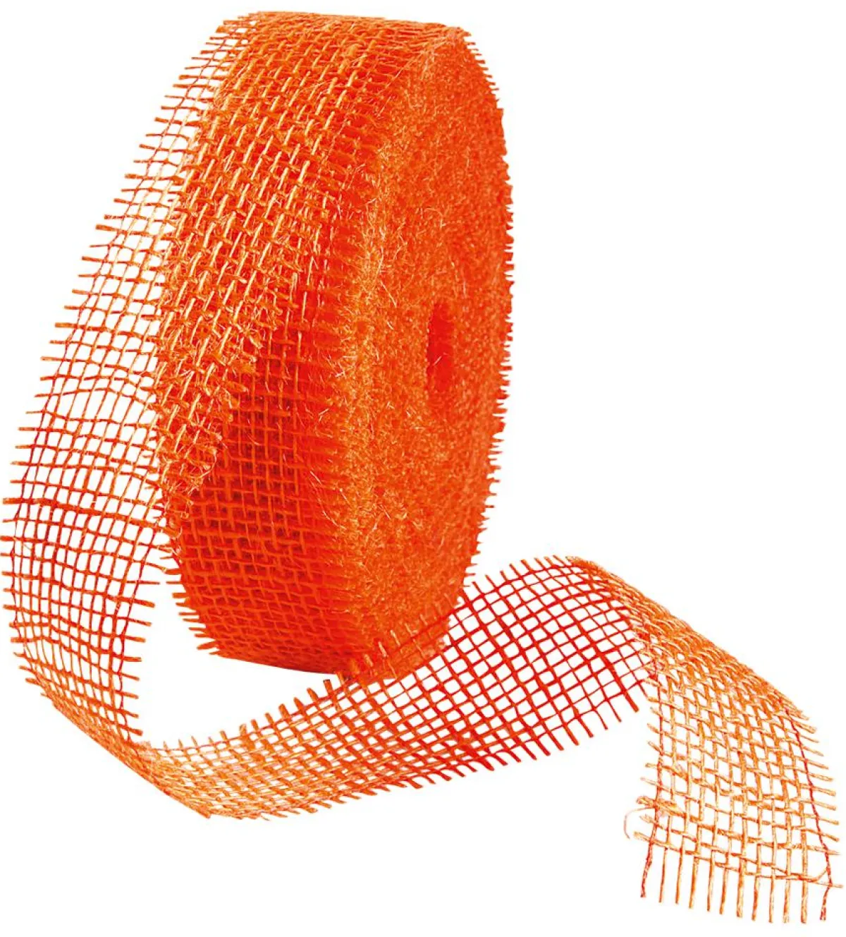 Cintas De Regalo|Decoración De Otoño>DecoWoerner Cinta De Yute, Color , Anchura 40 Mm naranja