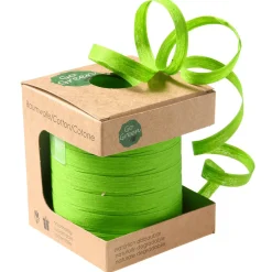 Cintas De Regalo|Go Green - Envoltorio Para Regalo Ecológico>DecoWoerner Cinta Rizadora Ecológica De Material Degradable 10 Mm 100 M De Manzana verde
