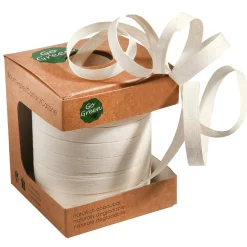Cintas De Regalo|Go Green - Envoltorio Para Regalo Ecológico>DecoWoerner Cinta Rizadora Ecológica De Material Degradable 10 Mm 100 M De Crema blanco