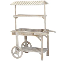 Decoración Temática>DecoWoerner Coche Vintage Altura 130 Cm blanco