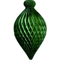 Decoración Temática>DecoWoerner Colgante De Papel De Nido De Abeja Adorno , Longitud 80 Cm verde