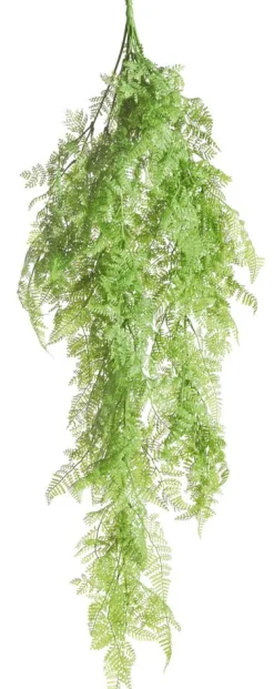 Plantas Verdes|Plantas Colgantes>DecoWoerner Colgante De Plantas Artificiales Helecho Davallia, 88 Cm verde