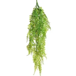Plantas Verdes|Plantas Colgantes>DecoWoerner Colgante De Plantas Artificiales Helecho Davallia, 89 Cm verde