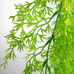 Plantas Verdes|Plantas Colgantes>DecoWoerner Colgante De Plantas Artificiales Espárragos De Sprenger , 84 Cm verde