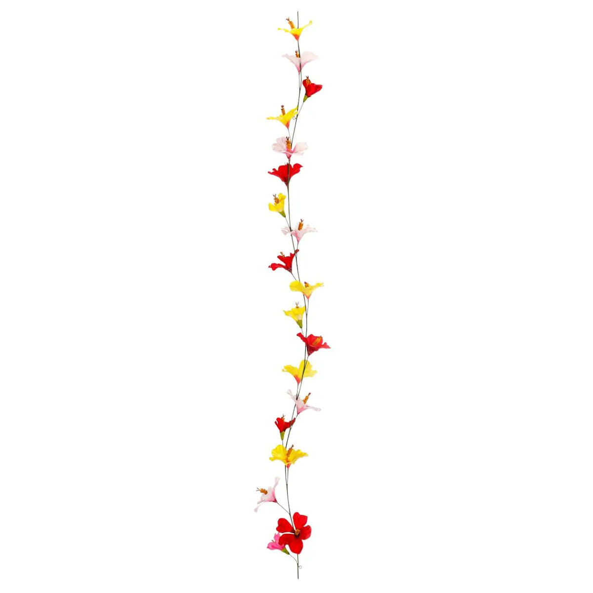 Decoración De Verano|Guirnaldas Y Vides>DecoWoerner Colorida Guirnalda De Hibisco Artificial 180 Cm multicolor