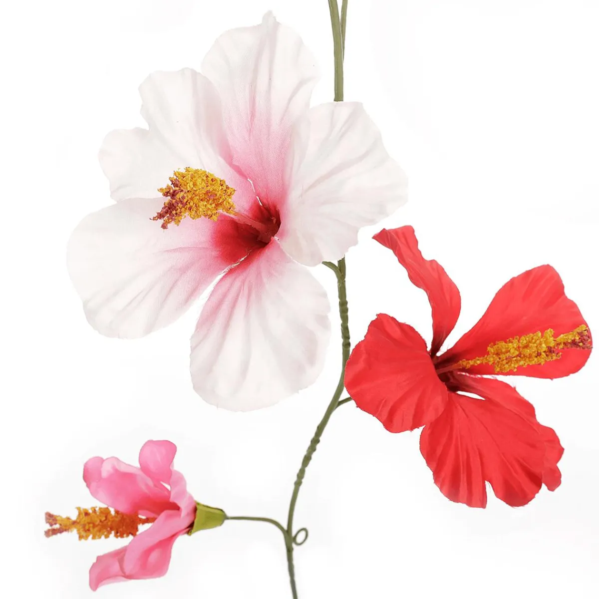 Decoración De Verano|Guirnaldas Y Vides>DecoWoerner Colorida Guirnalda De Hibisco Artificial 180 Cm multicolor
