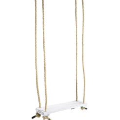 Decoración De Verano|Decoración De Primavera>DecoWoerner Columpio Decorativo, Longitud: 155 Cm blanco