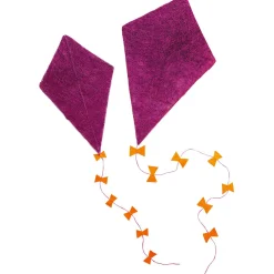 Decoración De Otoño>DecoWoerner Cometa Otoñal Decorativa 2 Piezas 70-50 Cm violeta