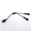 Luz Decorativa|Luces De Navidad>DecoWoerner Conector En Y Para Luces De Hadas Negro 25 Cm