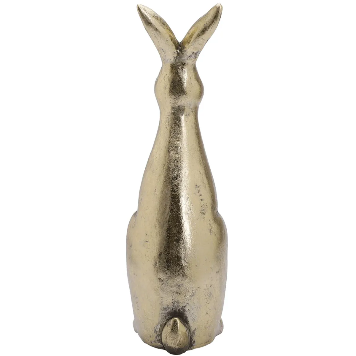 Decoración De Pascua>DecoWoerner Conejo De Pascua De Cerámica Dorada 33 Cm oro