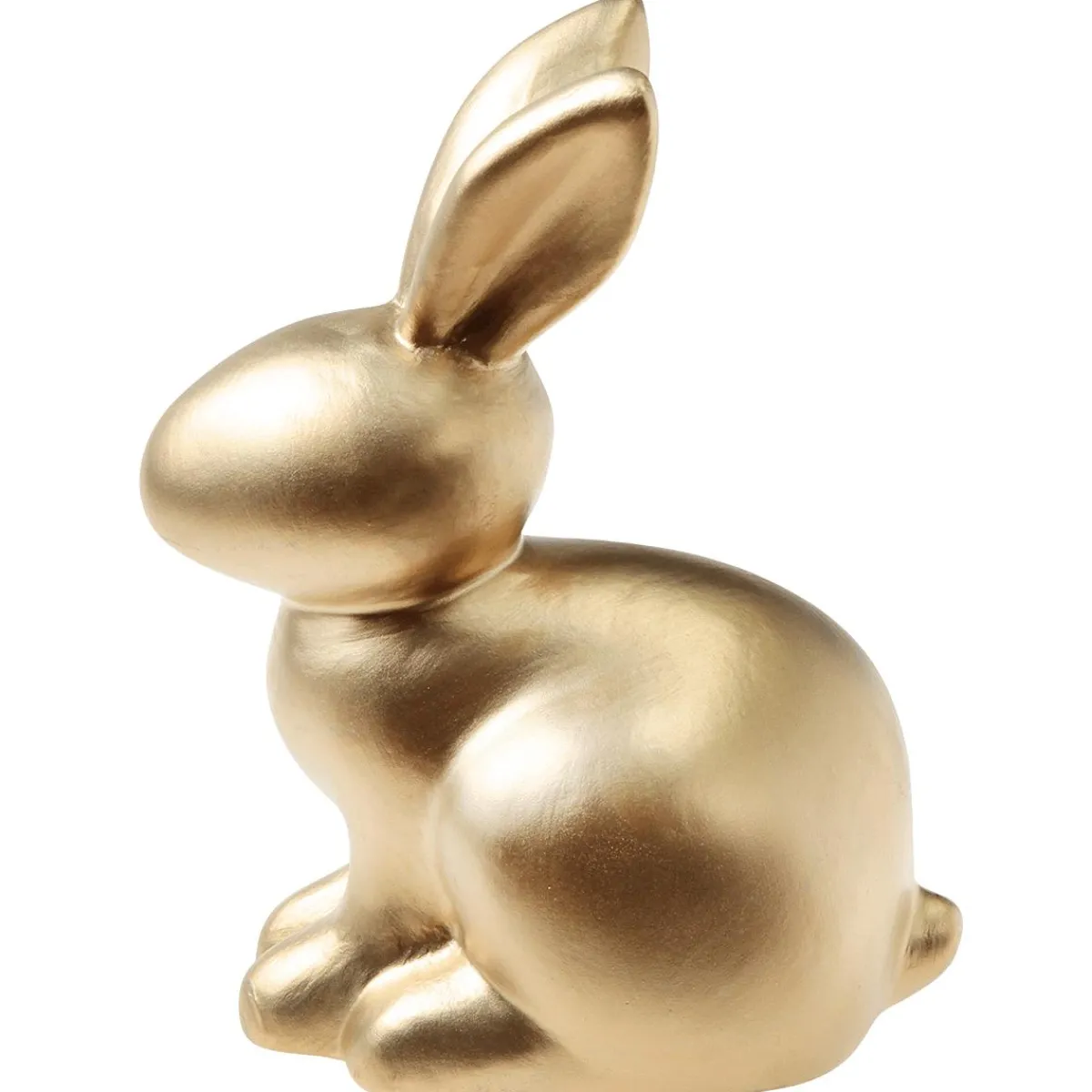 Decoración De Animales|Decoración De Pascua>DecoWoerner Conejo De Pascua , 27 Cm oro