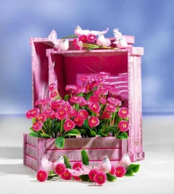 Expositores Para Tiendas|Macetas Y Artículos De Decoración>DecoWoerner Conjunto De Cajas De Madera, rojo