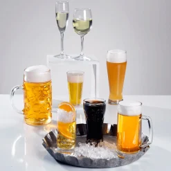 Decoración De Otoño|Bebidas>DecoWoerner Copa De Vino Blanco De Tallo Largo-maniquí De 20 Cm amarillo