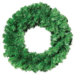 Coronas De Navidad>DecoWoerner Corona De Abeto Basic, Ø 60 Cm, Carácter Bidimensional verde