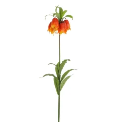 Decoración De Verano|Flores Artificiales>DecoWoerner Corona Imperial Artificial Fritillaria Imperialis 110 Cm naranja