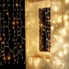 Luces De Navidad>DecoWoerner Cortina De Luces LED Para Uso Profesional Sistema IP67, 300 LED, 150 X 200 Cm, Sin Cable